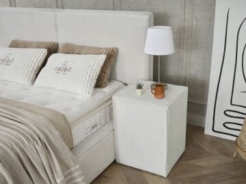 RABBİT Touch Lüks Yatak Baza Başlık Seti – Pocket Yaylı Konfor Serisi