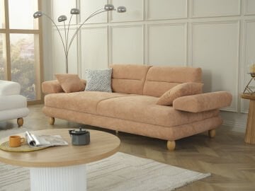 TOSCANA Modern Lüks Konfor Geniş Oturum Bazalı Koltuk Takımı