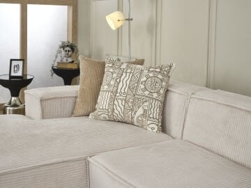 LİNZ Geniş Oturumlu Modern Rahat L Köşe Koltuk Takımı