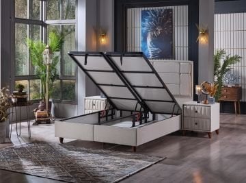 Bologna Sandıklı Fonksiyonel Başlıksız Baza 90X190