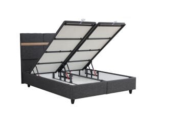 ROMA Up-Down Paket Yaylı Full Set - Biyomekanik Uyumlu Ortopedik Yatak, Fonksiyonel Baza ve Başlık