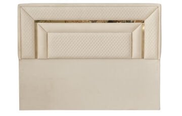 OXYCORE Lüks Baza Başlığı - Parlak Çerçeveli, Silinebilir Birinci Sınıf Kumaş ve Klasik Zarafet