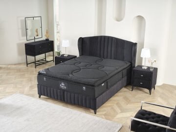 FERRO Orthopedic Bölgesel Torba Yay Sistemli  Yatak Baza Başlık Seti