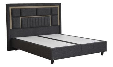 MİLANO Torba Yaylı Yatak Seti - Omurga Destekli Terletmez Kumaş + Geniş İç Hacimli Baza ve Başlık