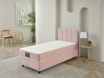 Elena DSC Yaylı Anatomik Sünger 4 Mevsim Tek Kişilik Yatak