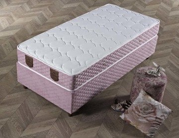 Elena DSC Yaylı Anatomik Sünger 4 Mevsim Tek Kişilik Yatak 100x200