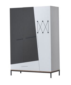 Polo 3 Kapaklı Dolap