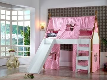 Montessori Princess Çocuk Odası Üst Karyola