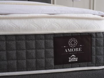 AMORE Kuş Tüyü Sünger Pocket Core Torba Yay Teknolojisi Yatak