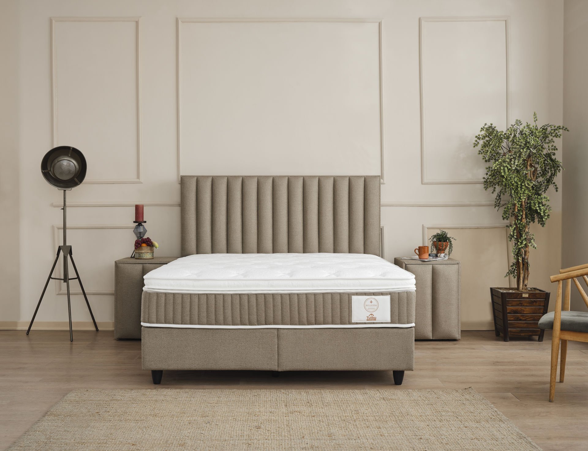 BELEZZA Çıkarılabilir Pedli HDS Sünger Teknolojisi Yatak Seti