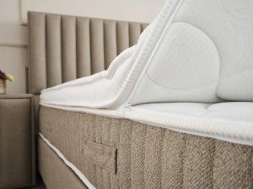BELEZZA Fermuarlı Çıkarılabilir Pedli HDS Sünger Teknolojisi Yatak