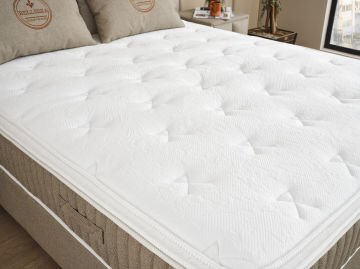 BELEZZA Fermuarlı Çıkarılabilir Pedli HDS Sünger Teknolojisi Yatak