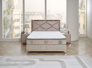 IMMUNE DEFENCE Gold Diamond A-C-E Vitamin Apreli Kuş Tüyü Süngerli Lüks Yatak