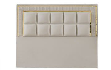 WOOL TOUCH Doğal Yün Serisi Full Set – Termal Mükemmellik Sunan Hibrit Yatak, Gold Detaylı Lüks Baza ve Başlık