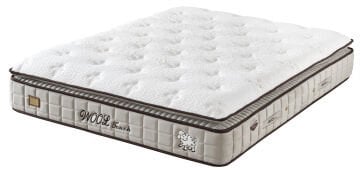 WOOL TOUCH Doğal Yün Serisi Full Set – Termal Mükemmellik Sunan Hibrit Yatak, Gold Detaylı Lüks Baza ve Başlık