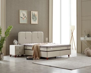 Bodrum DCS Dinamik Yay Sistemli Tek Yönlü Dört Mevsim Yatak