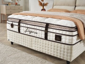 Elegance Pedli Torba ve Dinamik Yaylı Omurga Destekli Yatak
