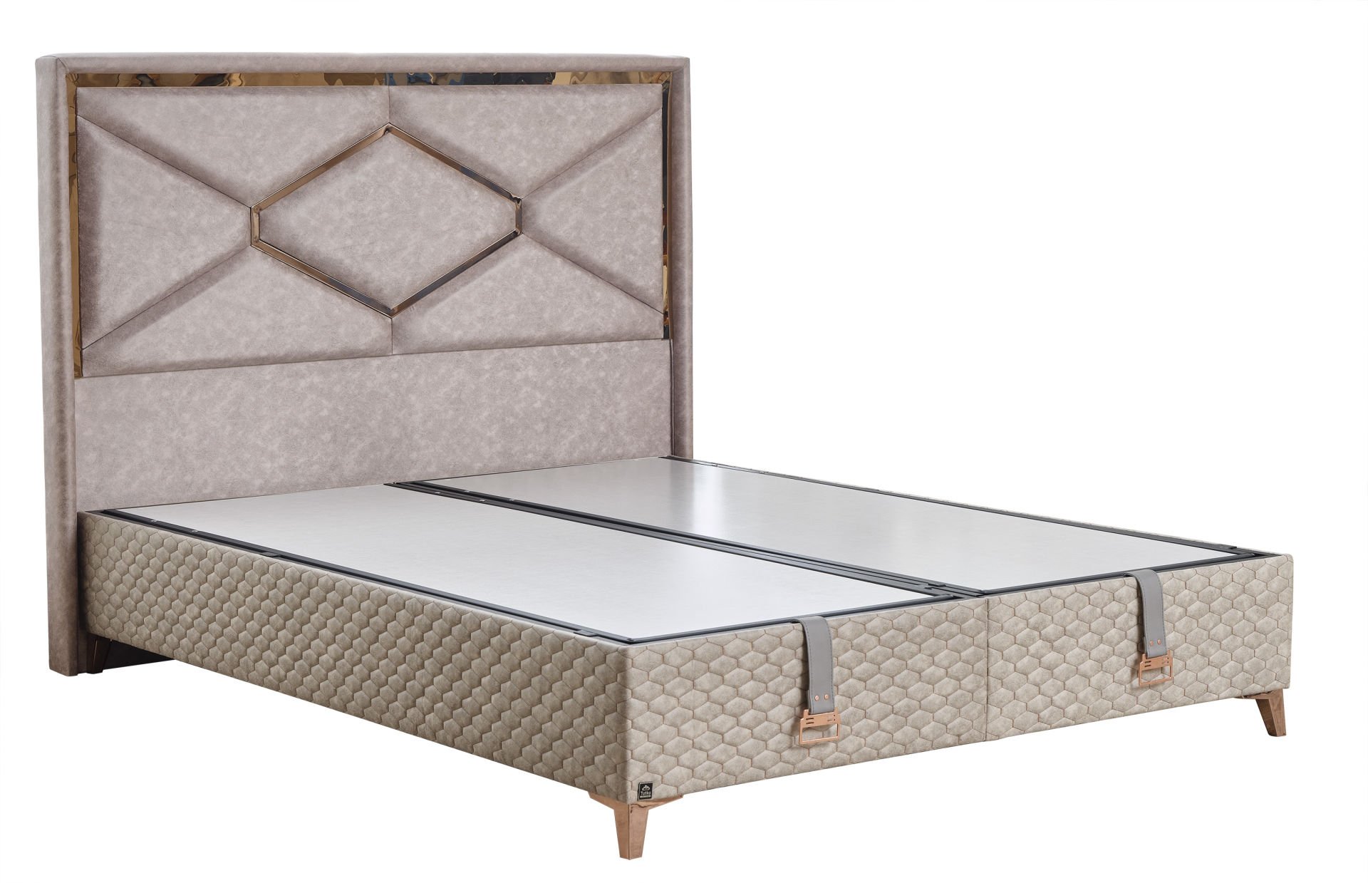 IMMUNE DEFENCE Gold Diamond Sandıklı Fonksiyonel Baza | Kilitlenebilir, Amortisörlü, Yüksek Ayaklı