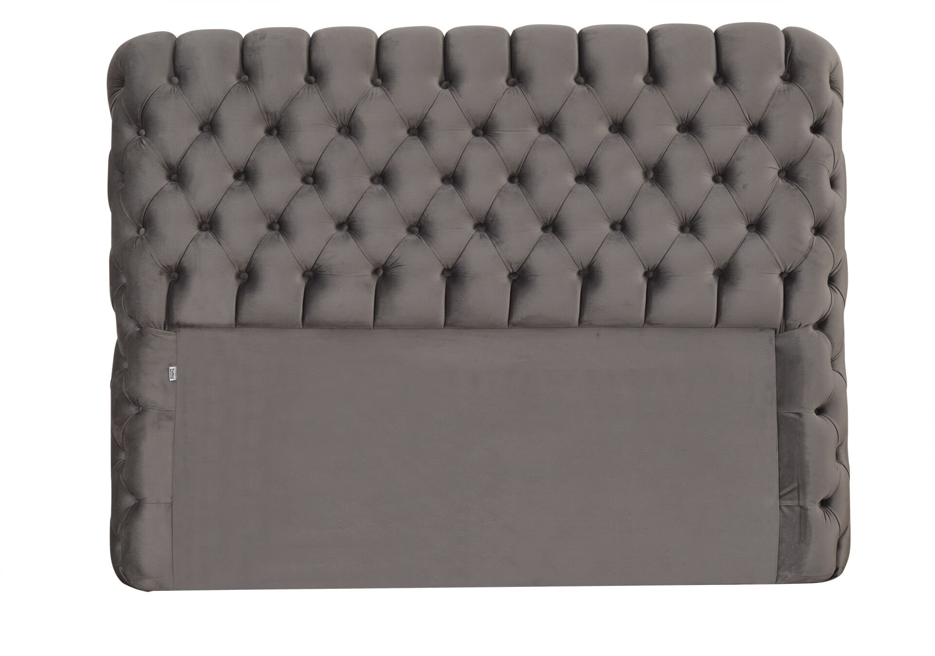 FLUFFY Kumaş Kaplama Düğmeli Baza Başlığı