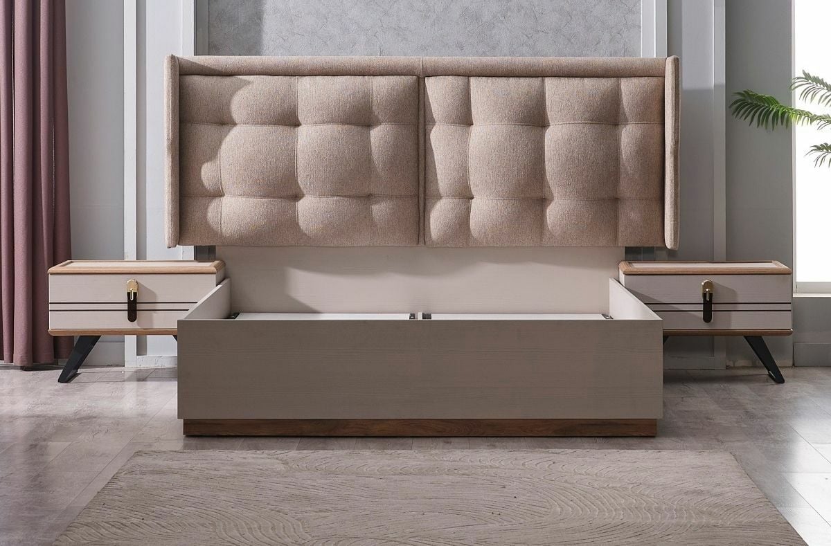 Vivaldi Yatak Odası Takımı Karyola (Bazalı)