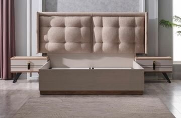 Vivaldi Yatak Odası Takımı Karyola (Bazalı)