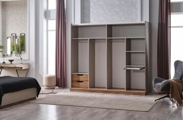 Vivaldi Yatak Odası Takımı Sürgülü Dolap