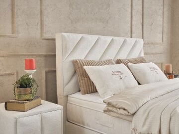 FELICITA Akıllı Torba Yay HDS Kuş Tüyü Sünger Dört Mevsim Yatak Seti