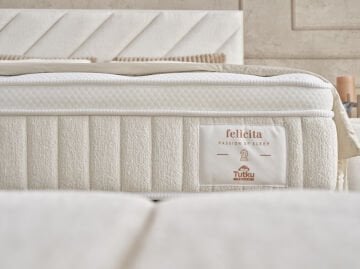 FELICITA Akıllı Torba Yay HDS Kuş Tüyü Sünger Dört Mevsim Yatak Seti