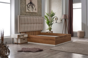 Mozart Yatak Odası Takımı Karyola (Bazalı)