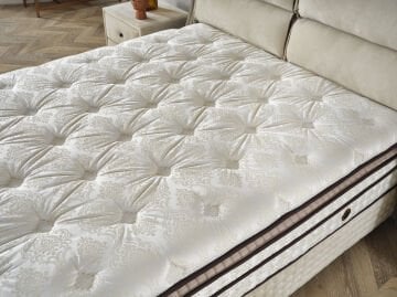 Elegance Pedli Torba ve Dinamik Yaylı Omurga Destekli Yatak Baza Başlık Seti