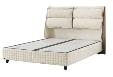 Elegance Pedli Torba ve Dinamik Yaylı Omurga Destekli Yatak Baza Başlık Seti