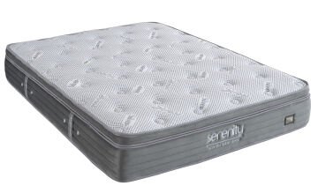 SERENİTY Anti-Stress Full Uyku Seti: Ayrılabilir Misafir Yatağı Özellikli Yatak + Sandıklı Emniyetli Baza ve Tasarım Başlık