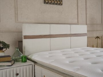 ROMA Up-Down Paket Yaylı Full Set - Biyomekanik Uyumlu Ortopedik Yatak, Fonksiyonel Baza ve Başlık