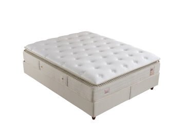 ROMA Up-Down Akıllı Paket Yaylı Yatak - Biyomekanik Uyumlu, 33cm Yüksek Lüks Ortopedik Yatak