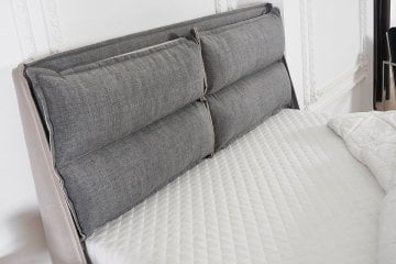 Visco Comfort Visco ve Kuş Tüyü Sünger Ortopedik Yıkanabilir Fermuarlı Kılıflı 4 Mevsim Yatak Seti 160x200