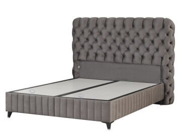 FLUFFY Sandıklı Fonksiyonel Kilitlenebilir Amortisörlü Başlıksız Baza