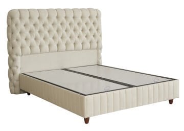 FLUFFY Sandıklı Fonksiyonel Kilitlenebilir Amortisörlü Başlıksız Baza