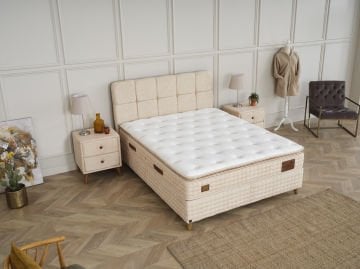 Begonya Pedli 4 Mevsim DSC Yay Ergonomik Yatak