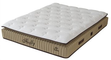 FLUFFY Pedli Torba ve Mini Paket Yaylı Omurga Destekli Yatak