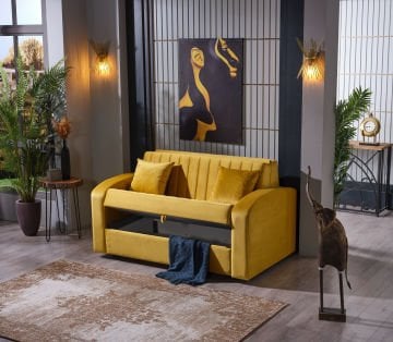 Grand 2'li Yataklı Bazalı Koltuk