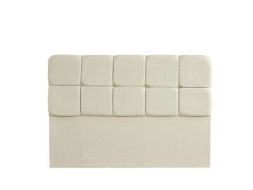 SİLVER Loft Geometrik Seri - Formunu Koruyan Uzun Ömürlü Yatak, Sofistike Kare Kapitone Başlık ve Yalın Tasarım Fonksiyonel Baza