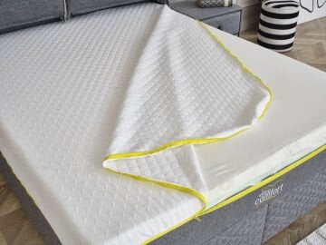 VİSCO COMFORT Full Uyku Seti – Visko Teknoloji Yatak, Sportif Başlık ve Geniş Hacimli Emniyetli Baza