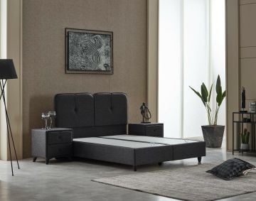 Bodrum DCS Dinamik Yay Sistemli Tek Yönlü Dört Mevsim Yatak Baza Başlık Seti