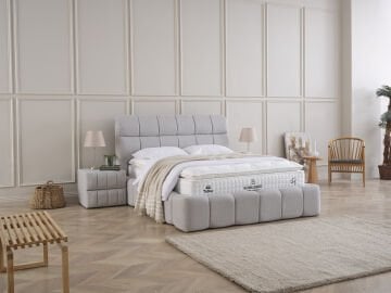 BUBBLEBED CloudDream Comfort Yatak – Bulut Yumuşaklığında Konfor, Orta Sert Destek, Torba Yay Sistemli, Premium Seri