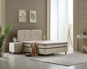 Bodrum Yatak Baza Başlık Seti