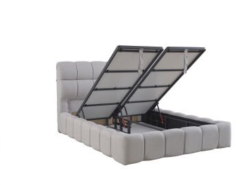 BUBBLEBED CloudBase Lift Sandıklı Baza – Sessiz Hidrolik Sistem, Geniş Depolama, Premium Seri