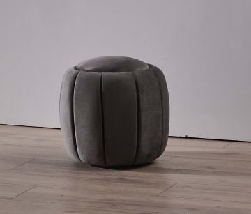 FLUFFY Kumaş Kaplama Modern Şifonyer /Makyaj Takımı