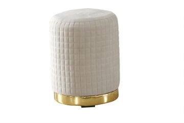 WOOL TOUCH Sofistike Şifonyer ve Makyaj Masası - Zarafetin Altın Dokunuşu, Kare Kapitone Detaylı ve Lüks Tasarım