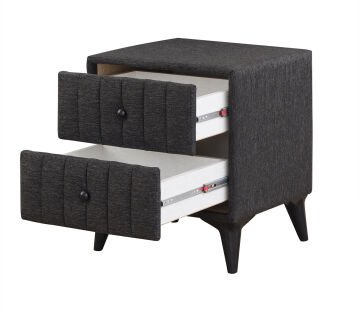 MİLANO Lüks Komodin - Özel Tasarım , Kolay Temizlenebilir Yüksek Ayaklı