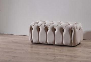 FLUFFY Yatak Önü Kumaş Kaplama Modern Bench